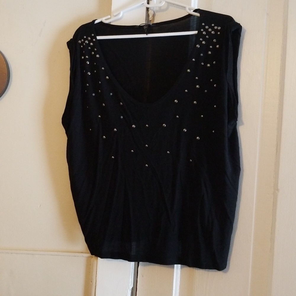 H&M studded crop top